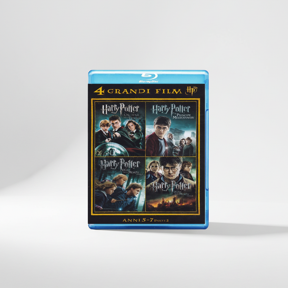 4 Grandi Film: Harry Potter 5-8 blu-ray