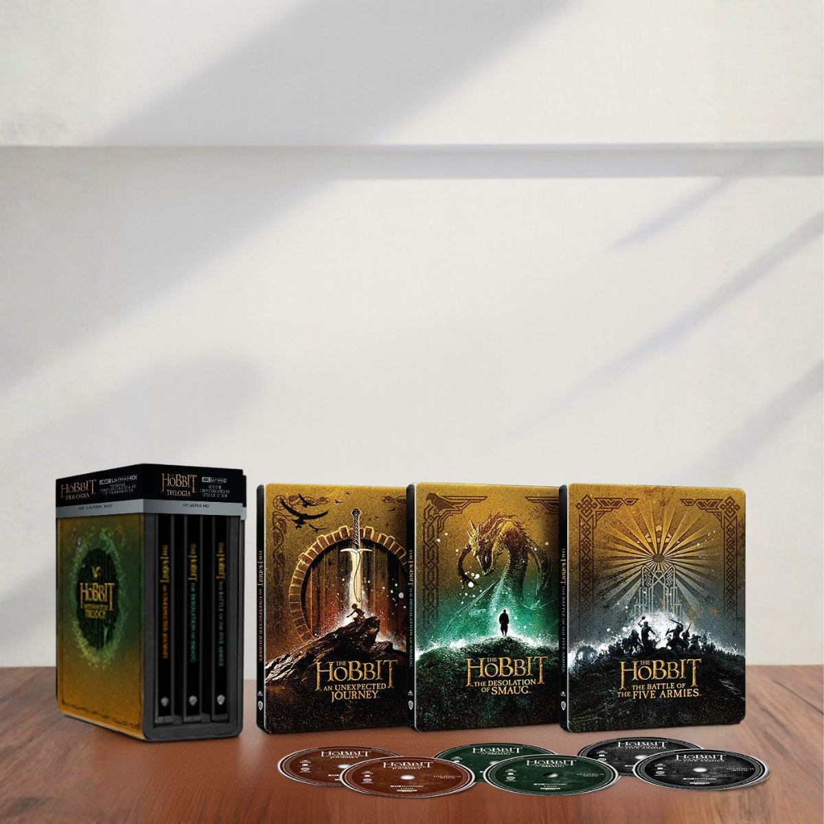 Lo Hobbit - Trilogia (Steelbook)