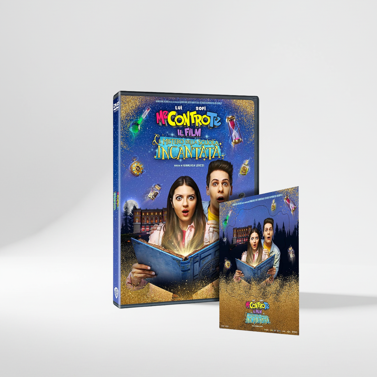 Me Contro Te Il Film - Il Mistero della Scuola Incantata DVD + cornice