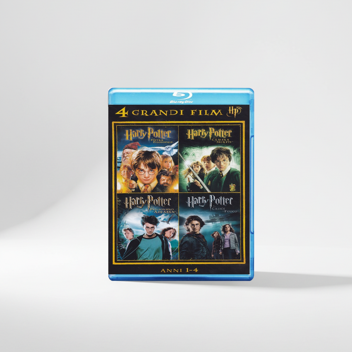 4 Grandi Film Harry Potter 1-4 blu-ray