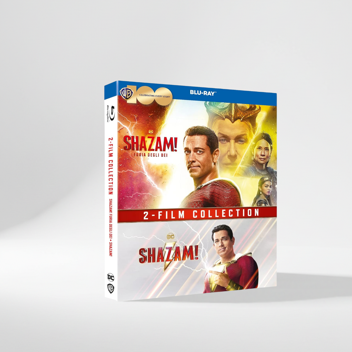 Shazam! 1 + 2 blu-ray
