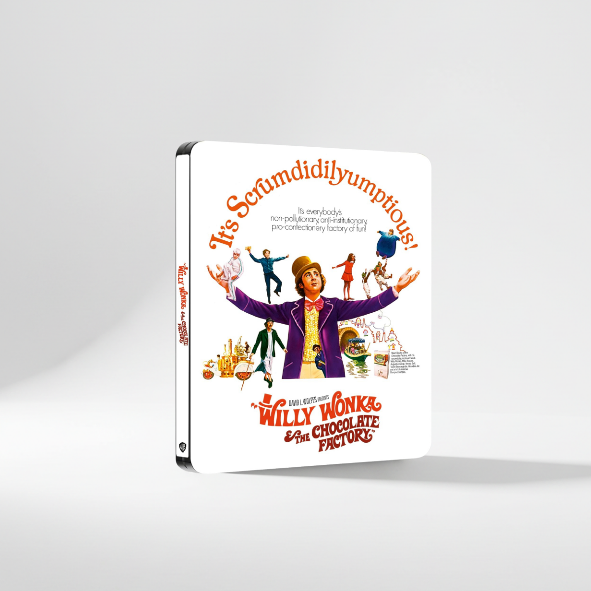 Willy Wonka e la Fabbrica di Cioccolato steelbook